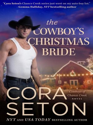 cover image of The Cowboy's Christmas Bride